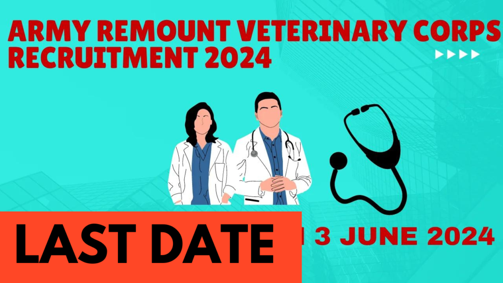 Army Remount Veterinary Corps Recruitment 2024 Overview