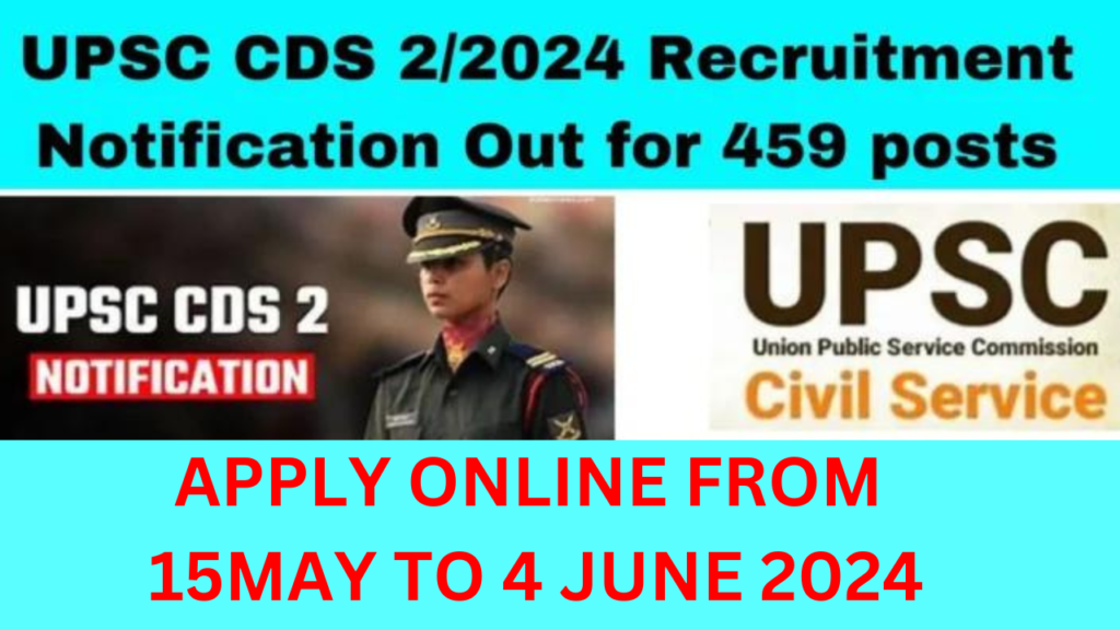 APPLY ONLINE FROM 15MAY TO 4 JUNE2024