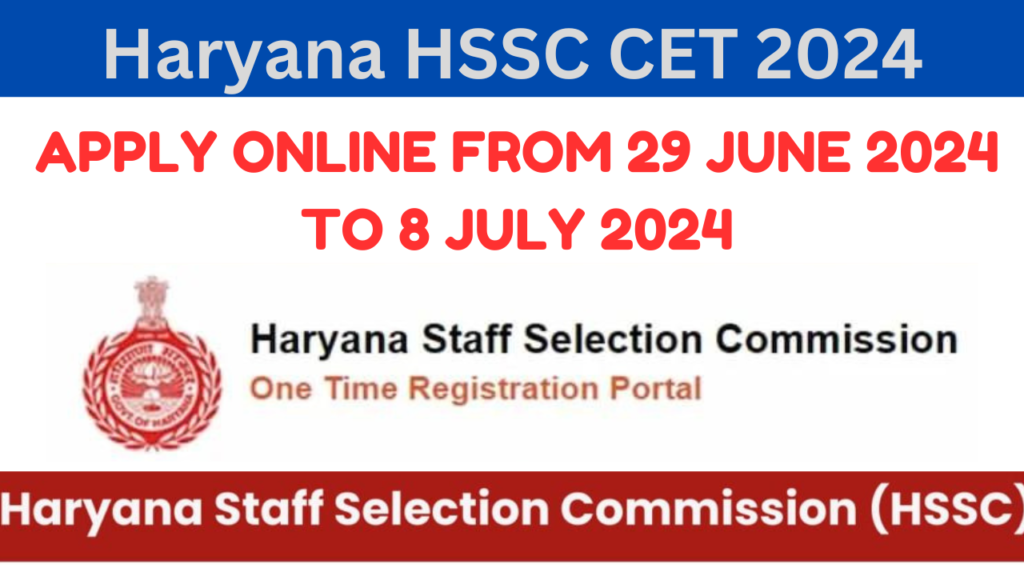 Haryana HSSC CET 2024