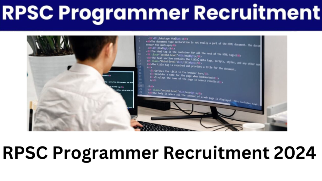 RPSC Programmer Recruitment 2024 Notification Out for 352 Posts