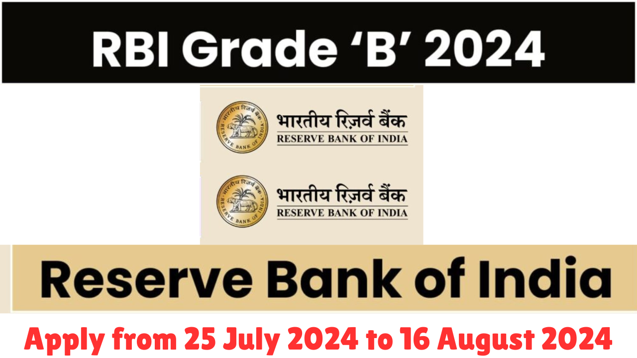 RBI Grade B Recruitment 2024