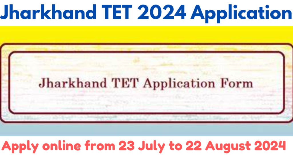 Jharkhand TET 2024 Notification