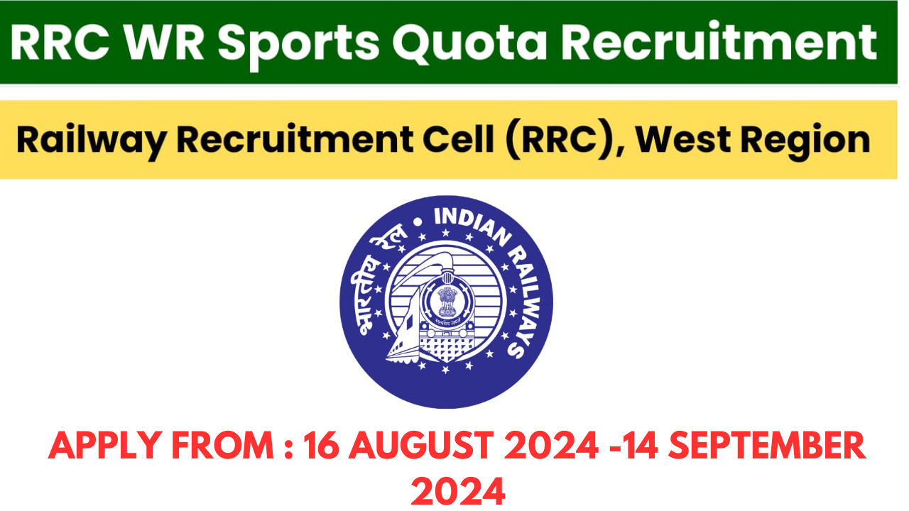 RRC WR Sports Quota Recruitment 2024