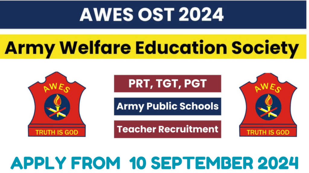 AWES 2024 Army Public School Recruitment