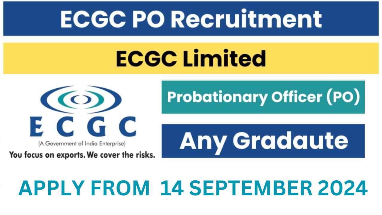 ECGC PO Recruitment 2024