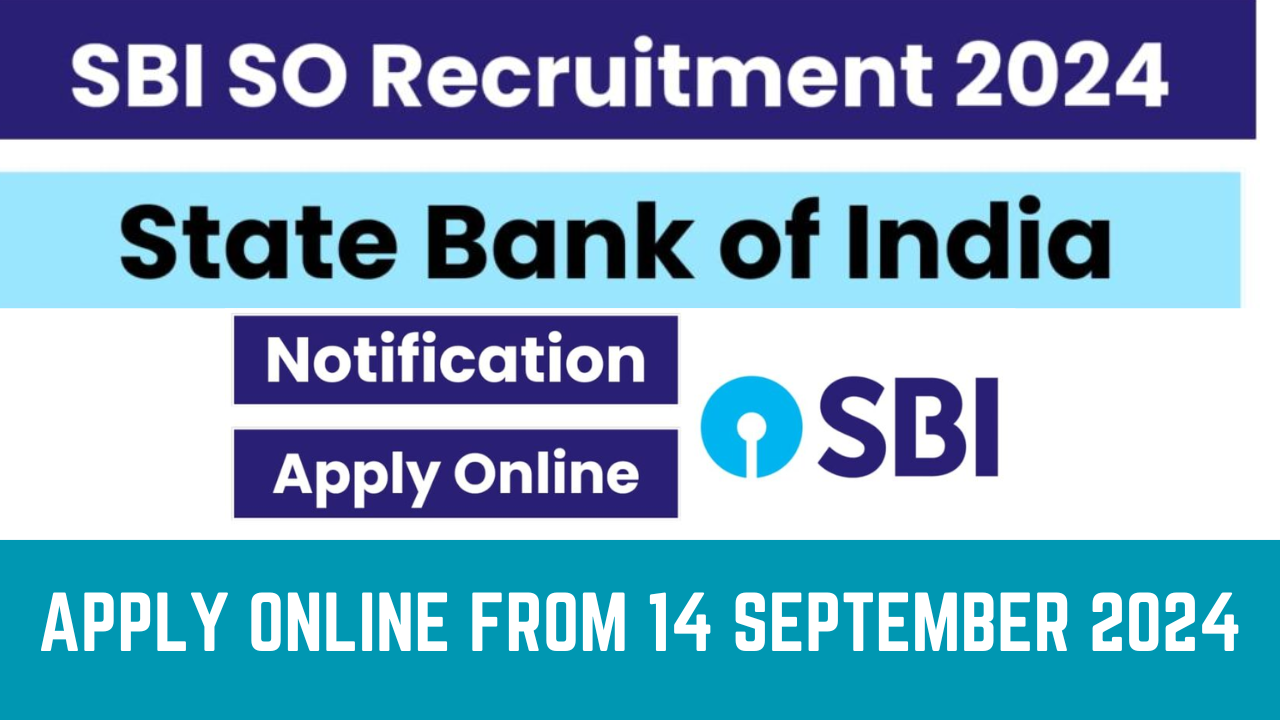 SBI SO Recruitment 2024