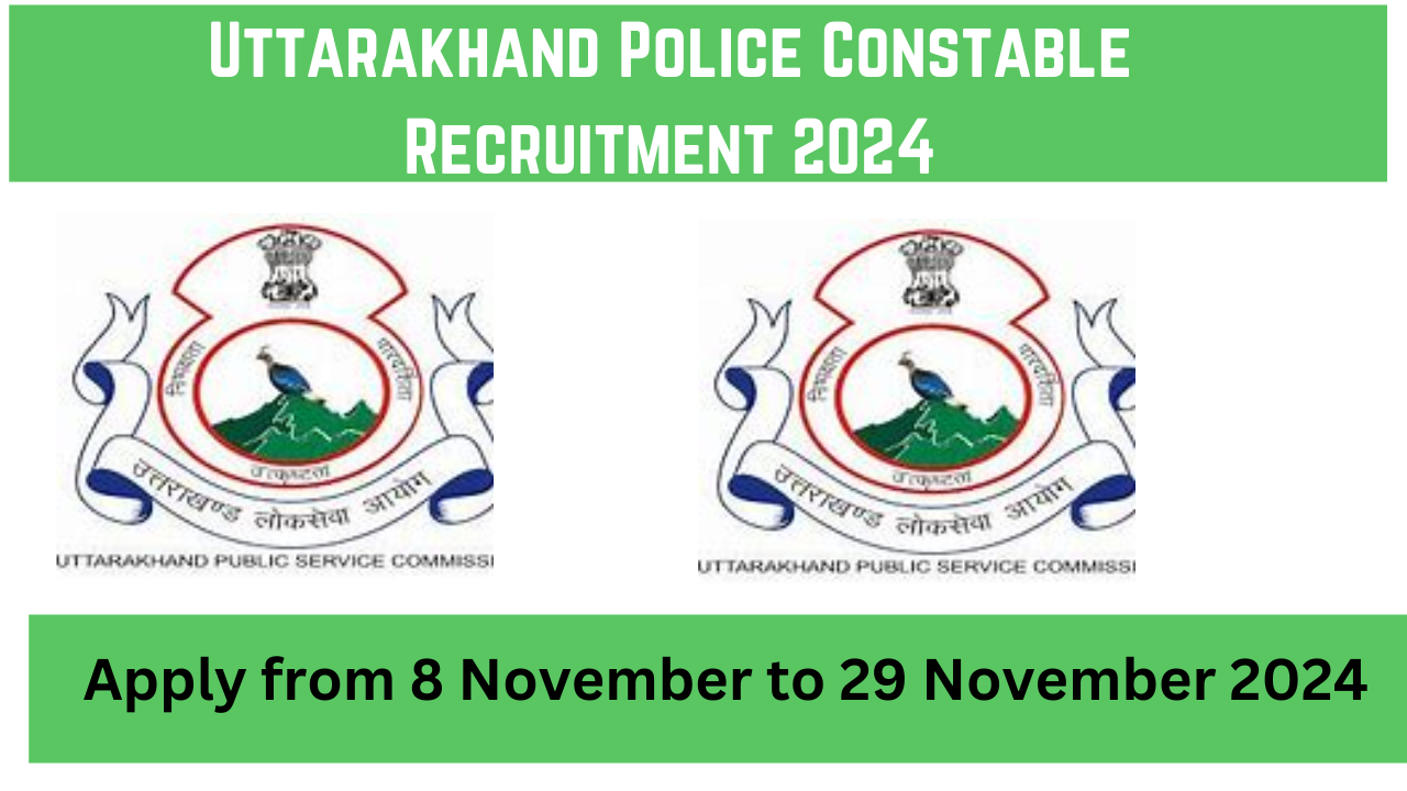 Uttarakhand Police Constable Recruitment 2024