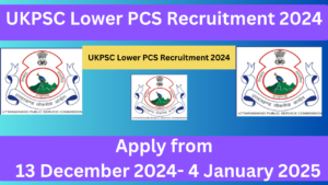 UKPSC Lower PCS 2024