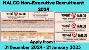 NALCO Non-Executive Recruitment 2025