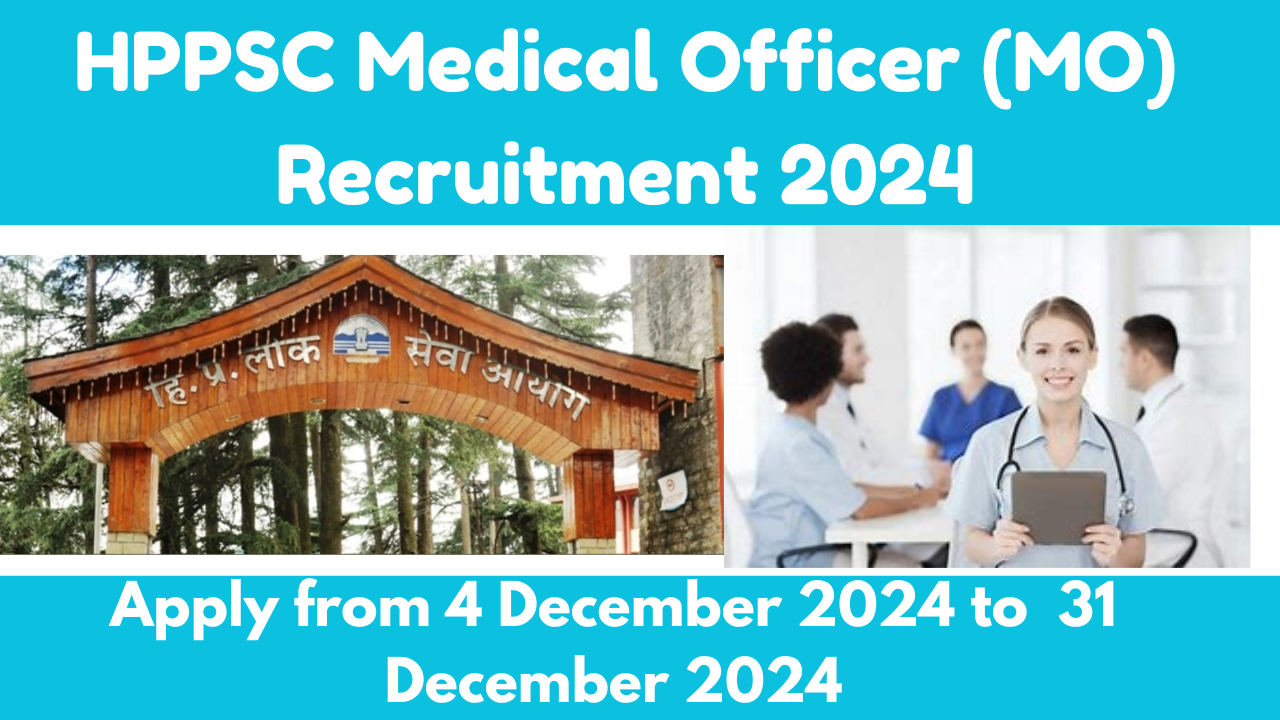 HPPSC Medical Officer Recruitment 2024