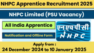 NHPC Apprentice Recruitment 2025