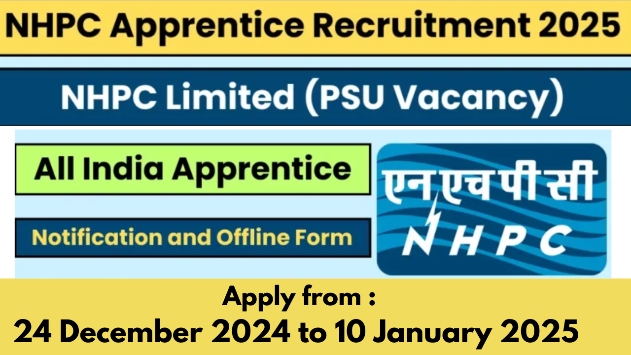 NHPC Apprentice Recruitment 2025