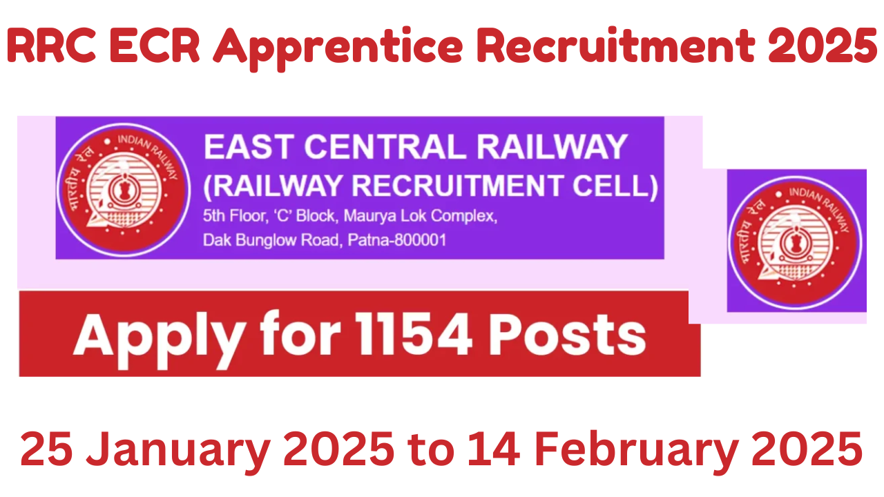 RRC ECR Apprentice Recruitment 2025