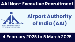 AAI Non-Executive Recruitment 2025