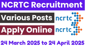 NCRTC Recruitment 2025