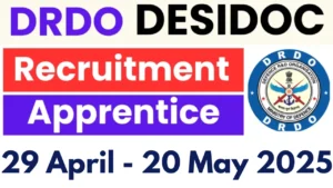DRDO DESIDOC Apprentice Recruitment 2025