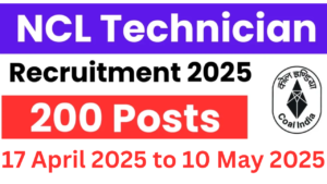 NCL Technician Recruitment 2025