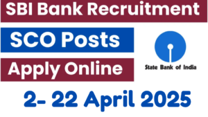 SBI SCO Recruitment 2025