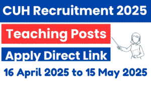 Central University of Haryana Teaching Posts Recruitment 2025