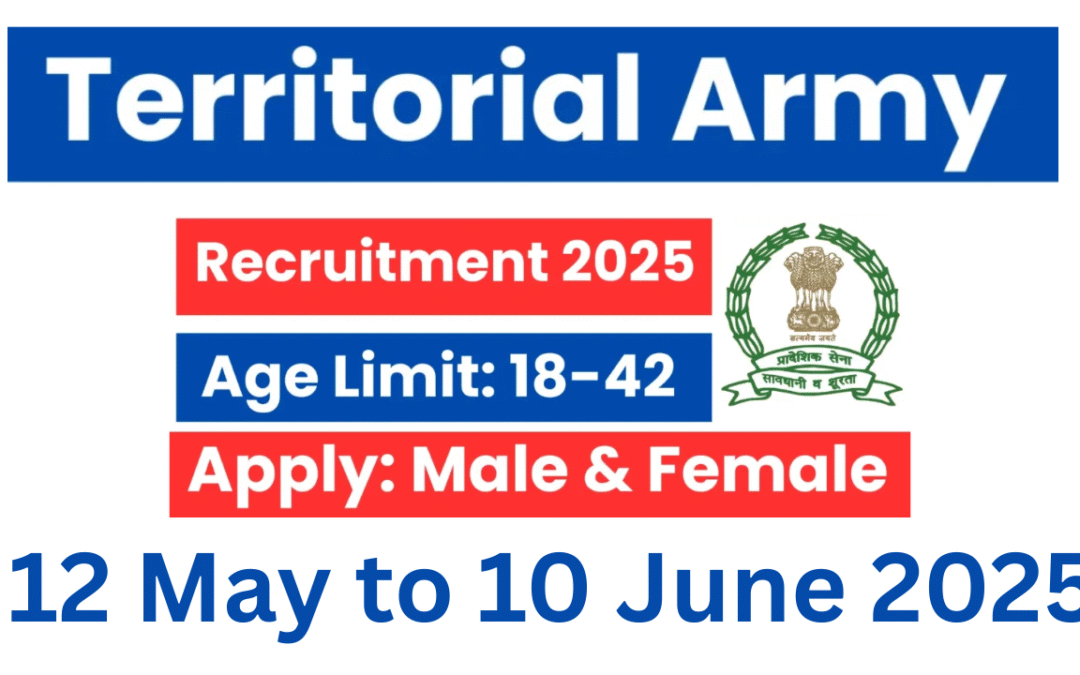 Territorial Army Officer Recruitment 2025