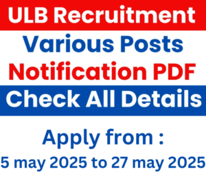 Haryana ULB Engineer & Technical Assistant Recruitment 2025