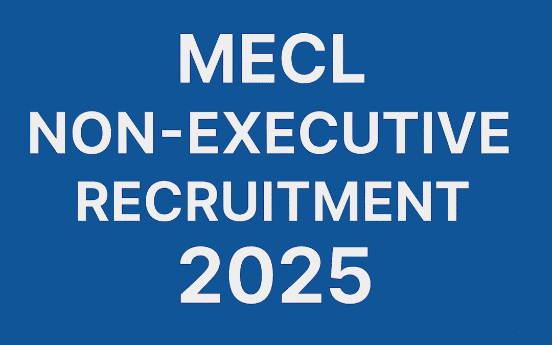 MECL Non-Executive Recruitment 2025