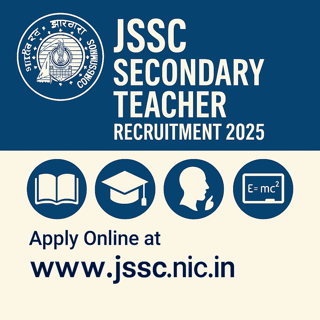 JSSC Secondary Teacher Recruitment 2025