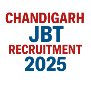 Chandigarh JBT Recruitment 2025
