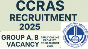 CCRA Recruitment 2025