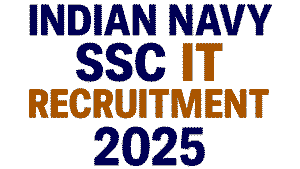 Indian Navy SSC IT Recruitment 2025