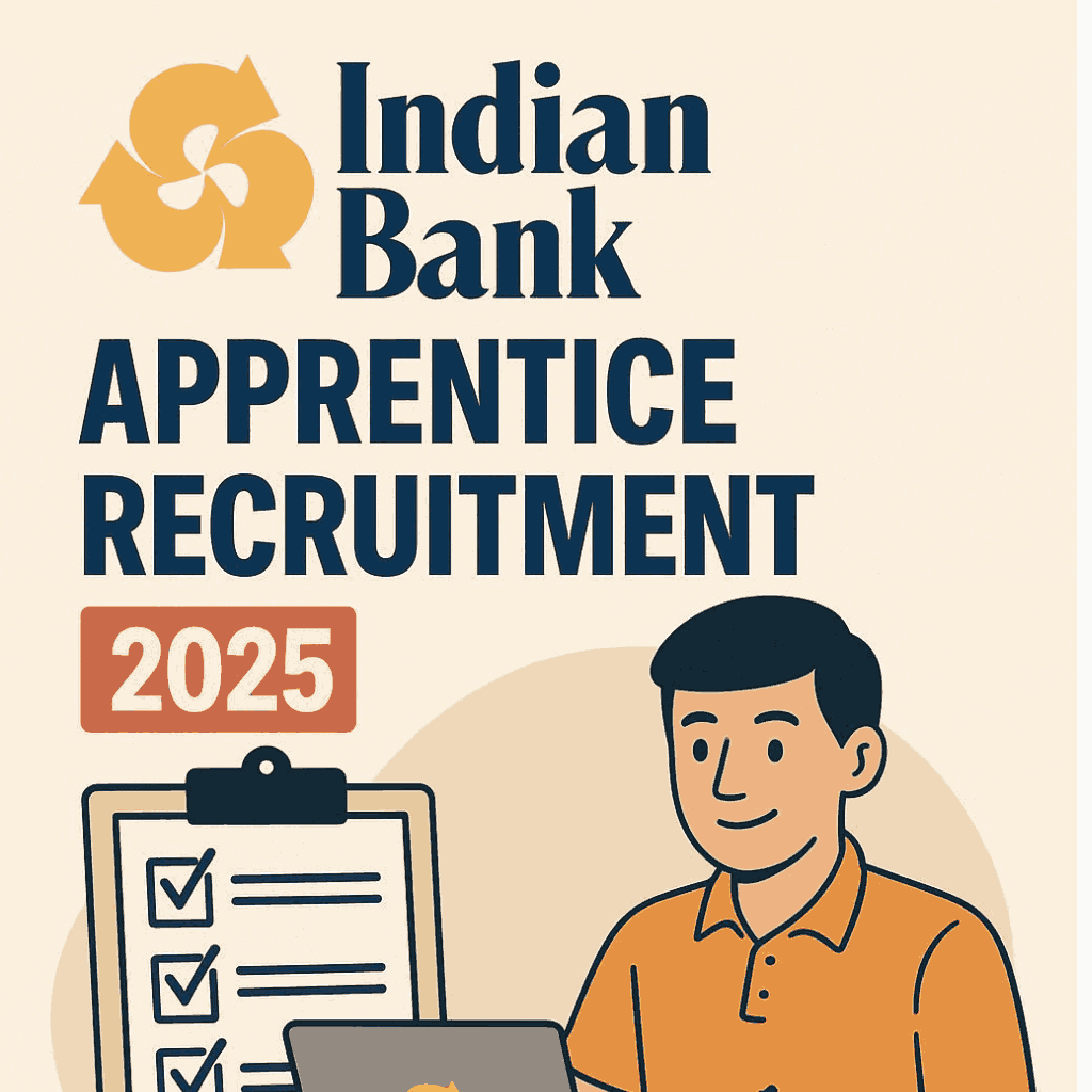 Indian Bank Apprentice Recruitment 2025