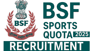 BSF Sports Quota Recruitment 2025