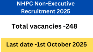 NHPC Non-Executive Recruitment 2025