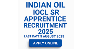 Indian Oil IOCL SR Apprentice Recruitment 2025