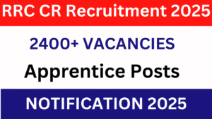 RRC CR Apprentice Recruitment 2025