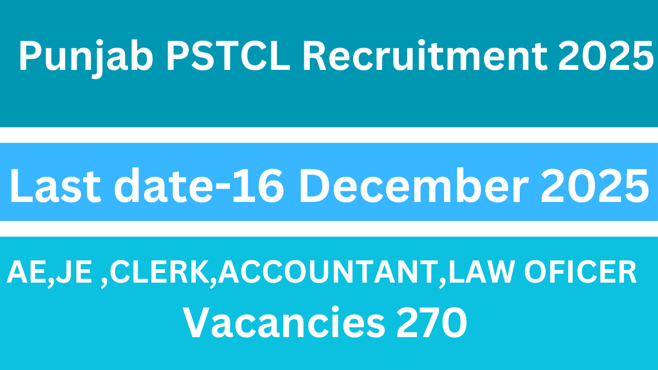 Punjab PSTCL Recruitment 2025