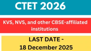 CTET 2026 Notification Out