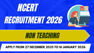 NCERT Recruitment 2026