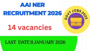 AAI NER Recruitment 2025