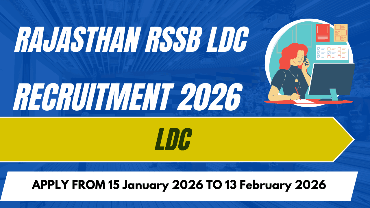 RSSB LDC Recruitment 2026