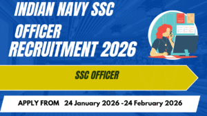 Indian Navy SSC Officer Recruitment 2026