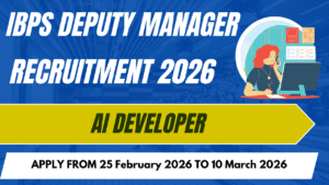 IBPS Deputy Manager Recruitment 2026