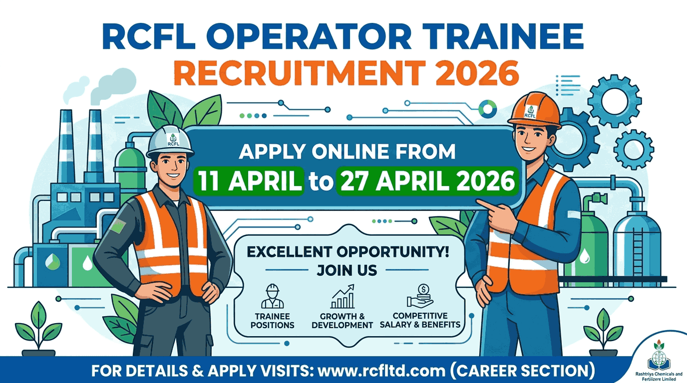 RCFL Operator Trainee Recruitment 2026