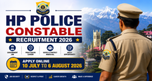 HP Police Constable Recruitment 2026