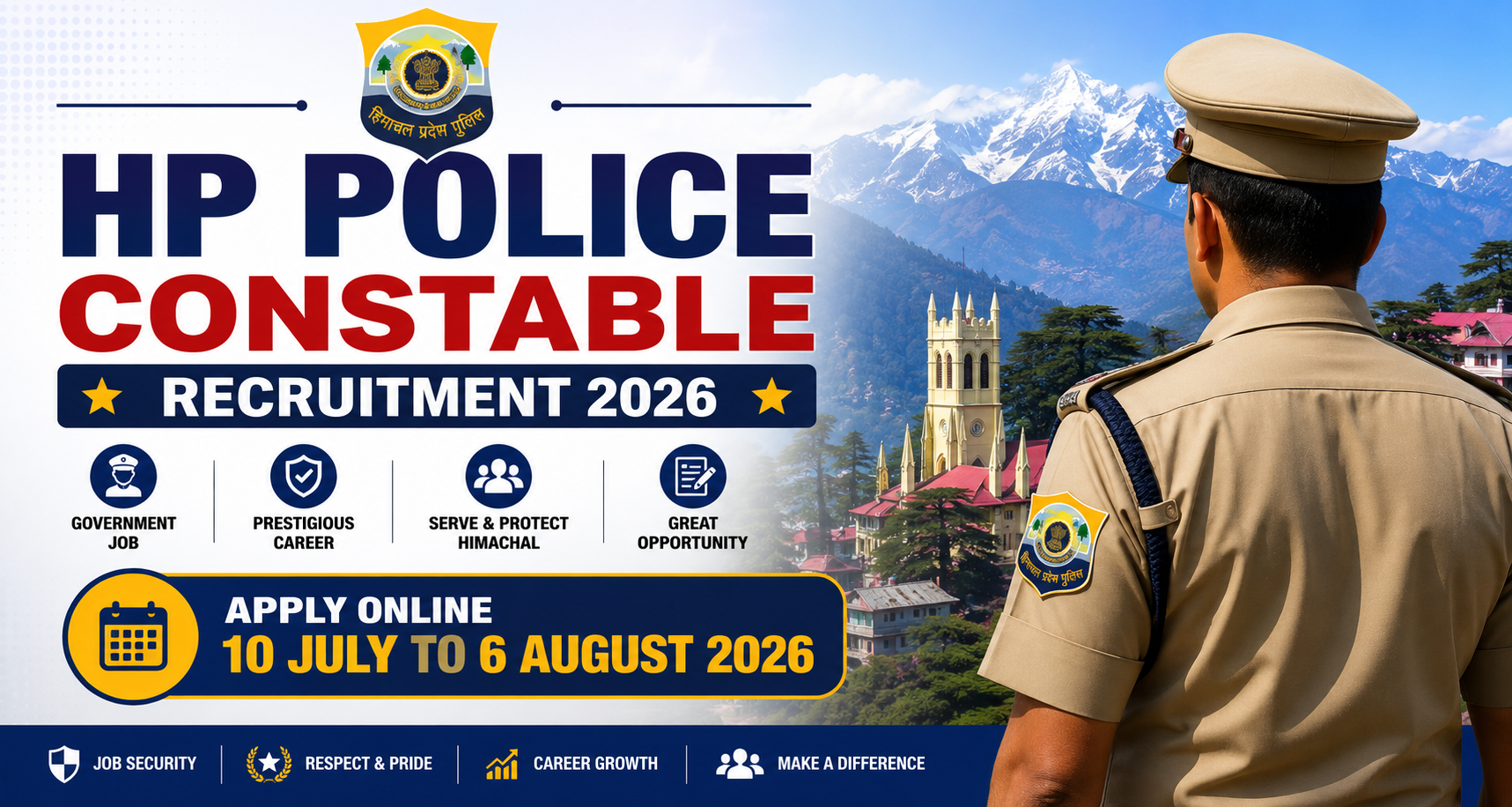 HP Police Constable Recruitment 2026