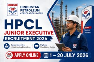 HPCL Junior Executive Recruitment 2026