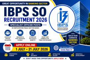 IBPS SO Recruitment 2026
